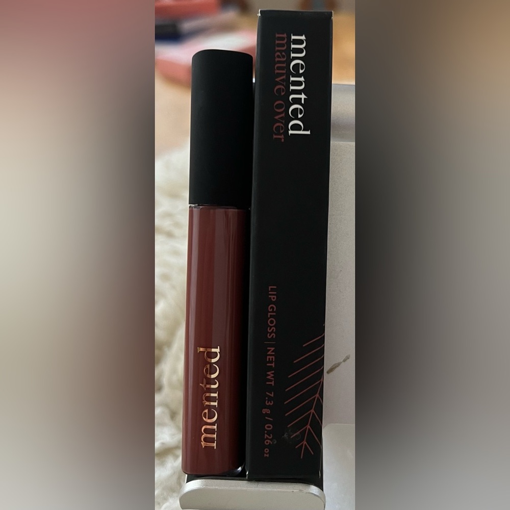 MENTED Lip Gloss in Mauve Over, 7.3g. NIB